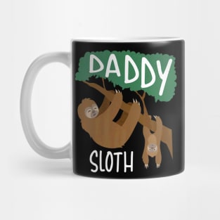 Daddy Sloth Animal Love Fathers Day 2023 Mug